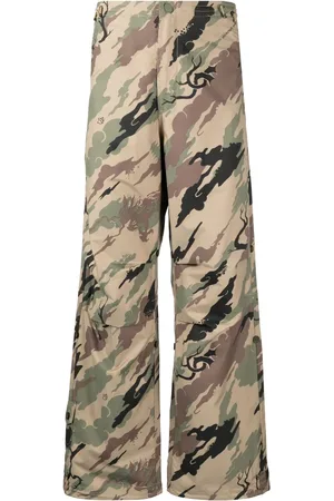 Maharishi Bonsai Forest-print trousers
