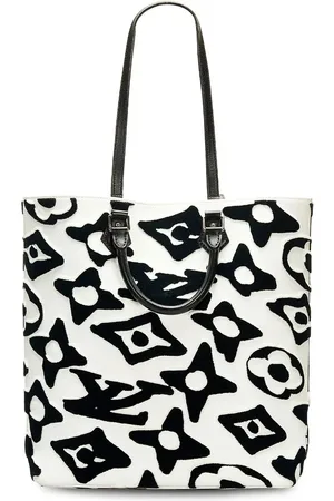 LOUIS VUITTON X Urs Fischer 2021 pre-owned Cabas tufted tote bag
