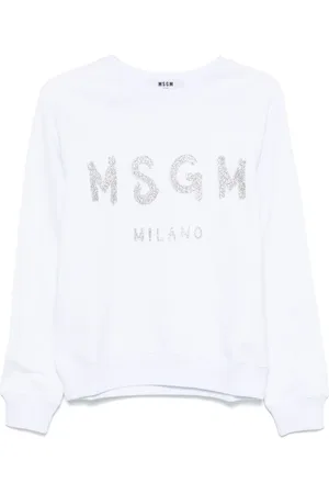 Msgm Logo-print sweatshirt