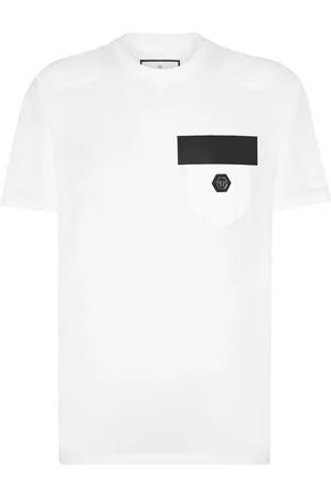 Philipp Plein Logo-appliqué cotton T-shirt