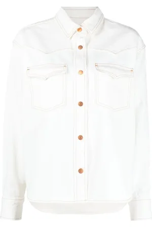 SLVRLAKE Button-down denim jacket