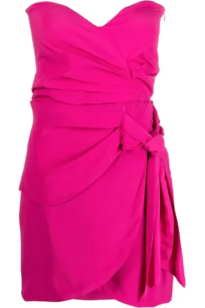 FEDERICA TOSI Ruched knotted minidress