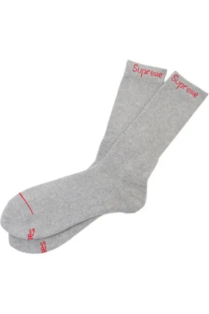 Supreme X Hanes Crew "Heather " socks (pack of four)