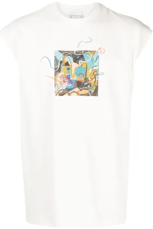 Bethany Williams Graphic-print sleeveless T-shirt