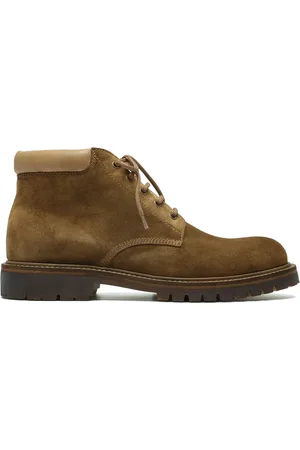 Officine creative Lace-up suede boots