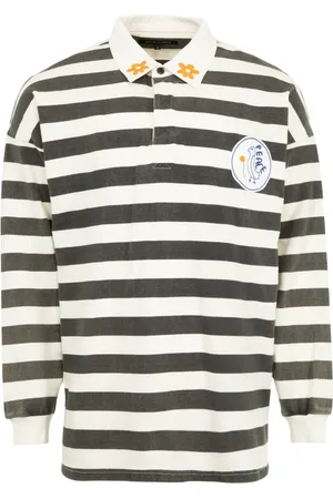 Cout de la Liberte Ashton embroidered-flower polo shirt