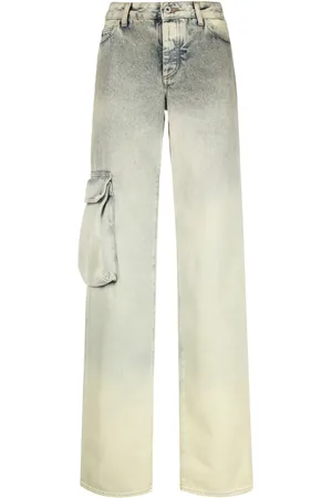OFF-WHITE Toybox Laundry wide-leg jeans