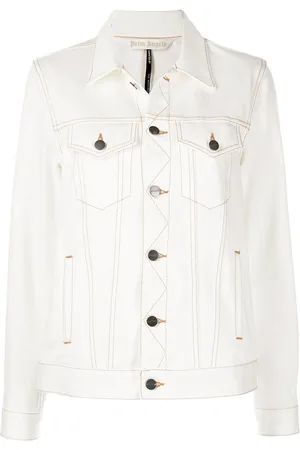 Palm Angels Logo-print denim jacket