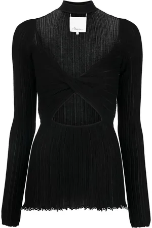 3.1 Phillip Lim Cut-out knitted top