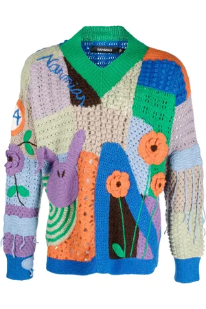 Nahmias Nah Poetry crochet-knit jumper