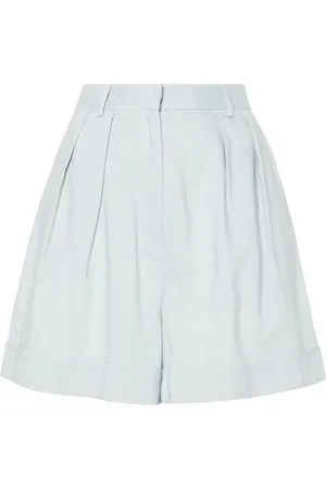 The Andamane Rina pleated tailored shorts