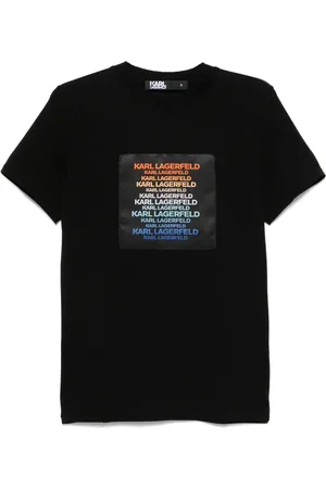 Karl Lagerfeld Logo-patch T-shirt