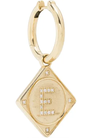 Lauren Rubinski 14K yellow Bruno diamond single earring