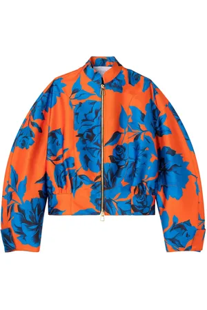 AZ FACTORY Tiger Lily-print bomber jacket