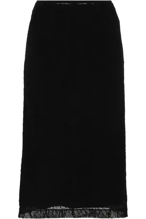 Fabiana Filippi Lace midi skirt