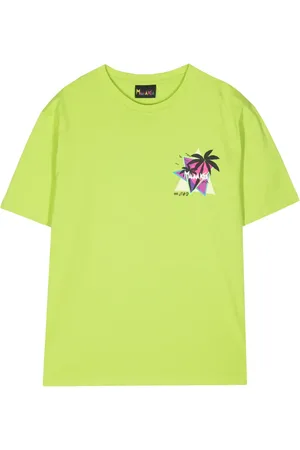 MAUNA KEA Sunset Palms cotton T-shirt