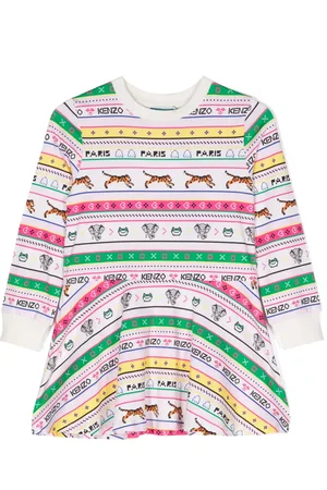 Kenzo Graphic-print dress