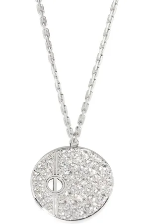 Cartier Pre-owned 18kt white gold Love Pendant necklace