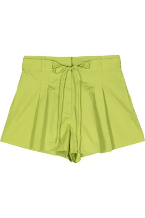ULLA JOHNSON Drawstring cotton shorts