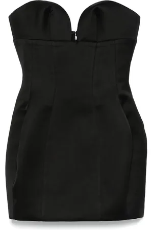 Monot Sweetheart-neck balloon mini dress