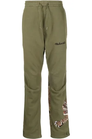 Maharishi Tiger-motif track pants