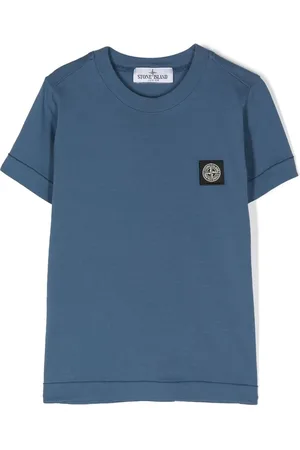 Stone Island Compass-patch cotton T-shirt