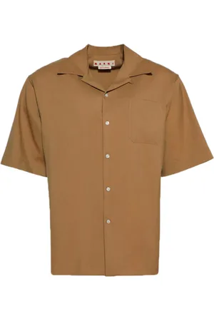 Marni Cuban-collar shirt
