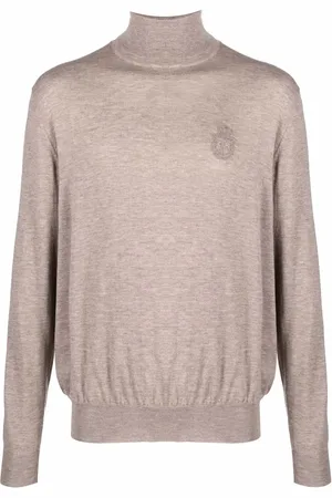 BILLIONAIRE Fine knit turtleneck jumper