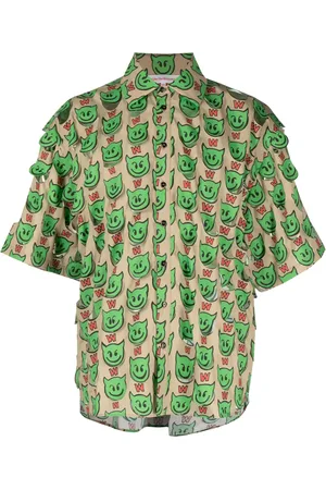 WALTER VAN BEIRENDONCK Star graphic-print shirt