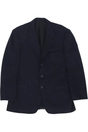 Burberry 2000s notched blazer