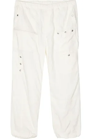 UNDERCOVER Logo patch-pocket straight-leg trousers