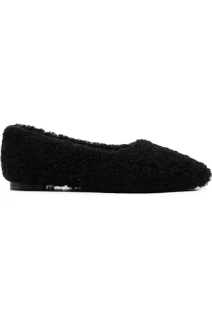 AGE OF INNOCENCE Zuri shearling ballerina shoes