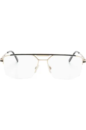 Cazal 7098 pilot-frame glasses