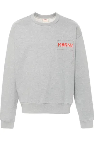 Marni Logo-print cotton sweatshirt