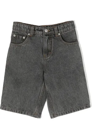 Molo Art washed denim shorts