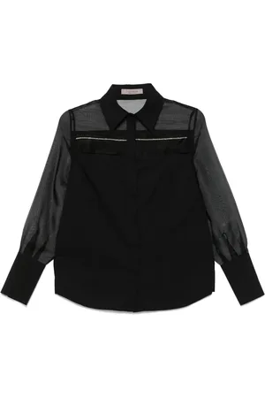 D.EXTERIOR Bead-embellished shirt