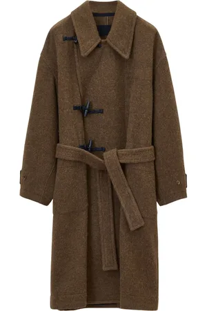 LEMAIRE Belted felted duffle coat
