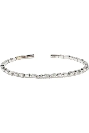 Suzanne Kalan 18kt white gold Fireworks diamond cuff