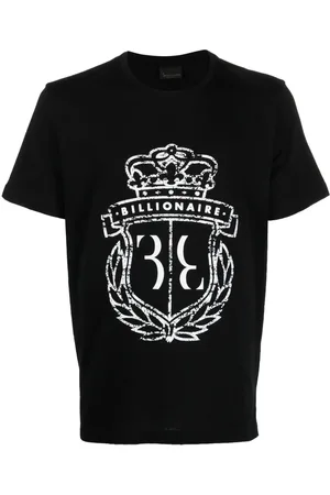 BILLIONAIRE Logo-print detail T-shirt