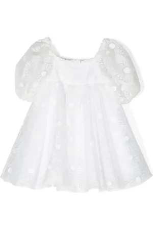 Tartine Et Chocolat Floral-lace detailing dress