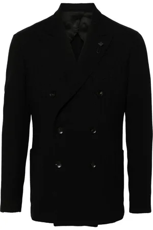 LARDINI Brooch-detail blazer