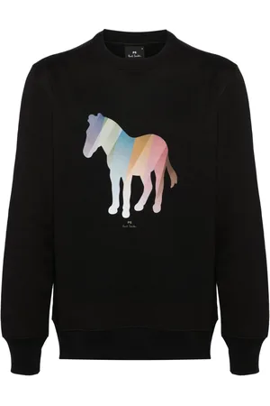 Paul Smith Zebra-print cotton sweatshirt