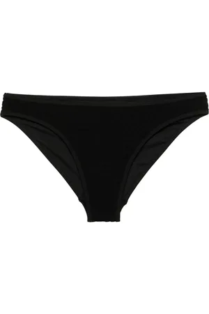 Casablanca Logo-embossed textured bikini brief