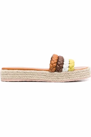 Gianvito Rossi Braided-strap sandals