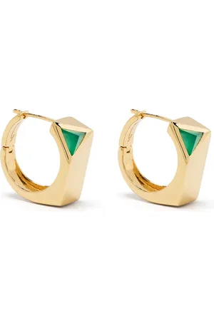 CAPSULE ELEVEN Jewel Beneath signet earrings