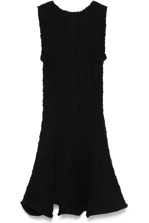 Msgm Textured-finish mini dress