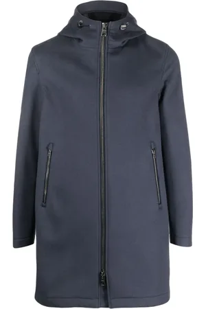 HERNO Zip-up hooded coat