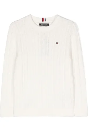 Tommy Hilfiger Essential logo-embroidered jumper