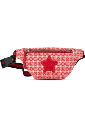 Gucci 2016-2024 Kids GG Canvas Star belt bag