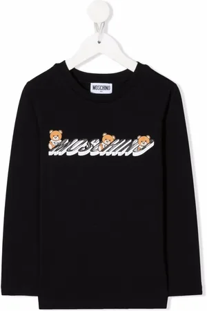Moschino Logo-print long-sleeve T-shirt